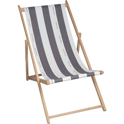 Deckchair Cancale gray stapled