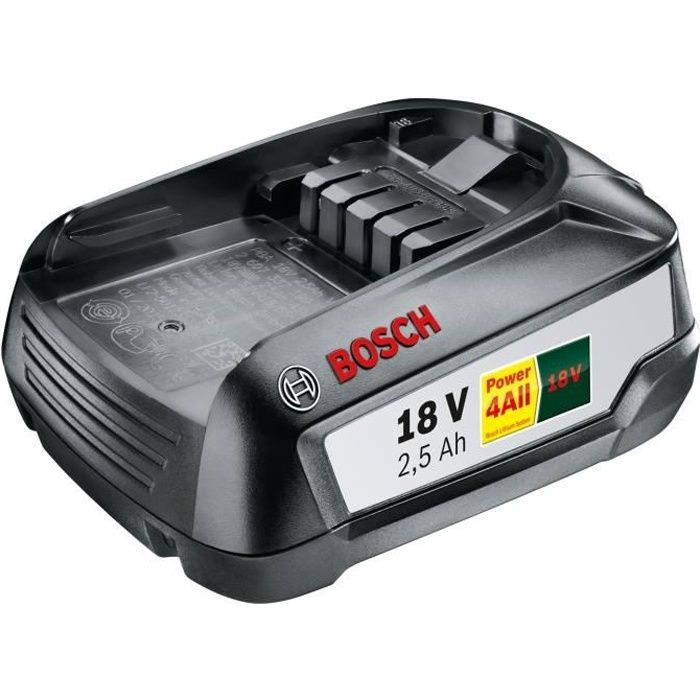 Bosch lithium -ion battery - 18 V 2.5 Ah