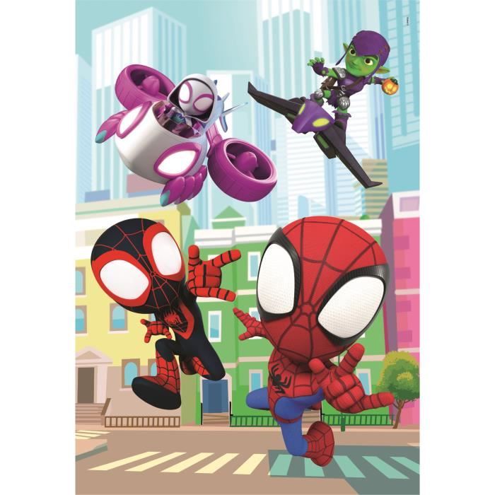 CLEMENTONI - 60 pieces Maxi - Spidey and his extraordinary friends