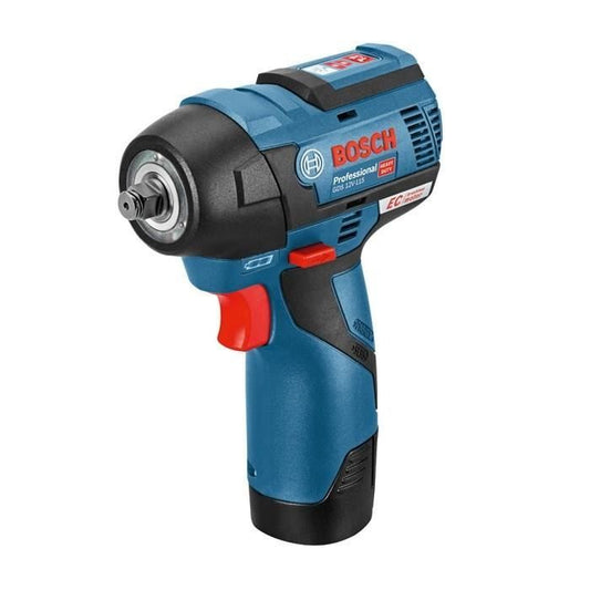 Bosch Professional GDS 12V-115 wrench + 2 3.0Ah batteries + L-BOXX - 06019E0103