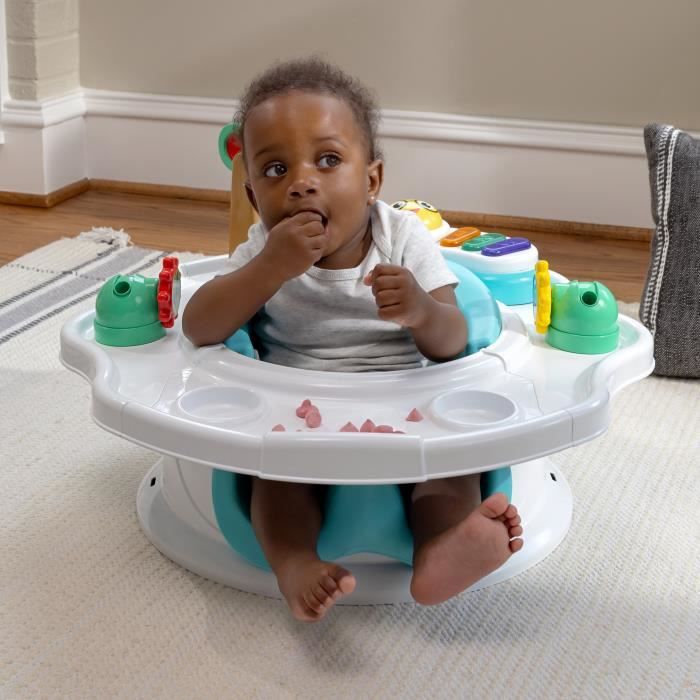 BABY EINSTEIN SuperSeat 3 in 1 Activity Seat - Table Booster Seat with Play Arch with Interactive Toys