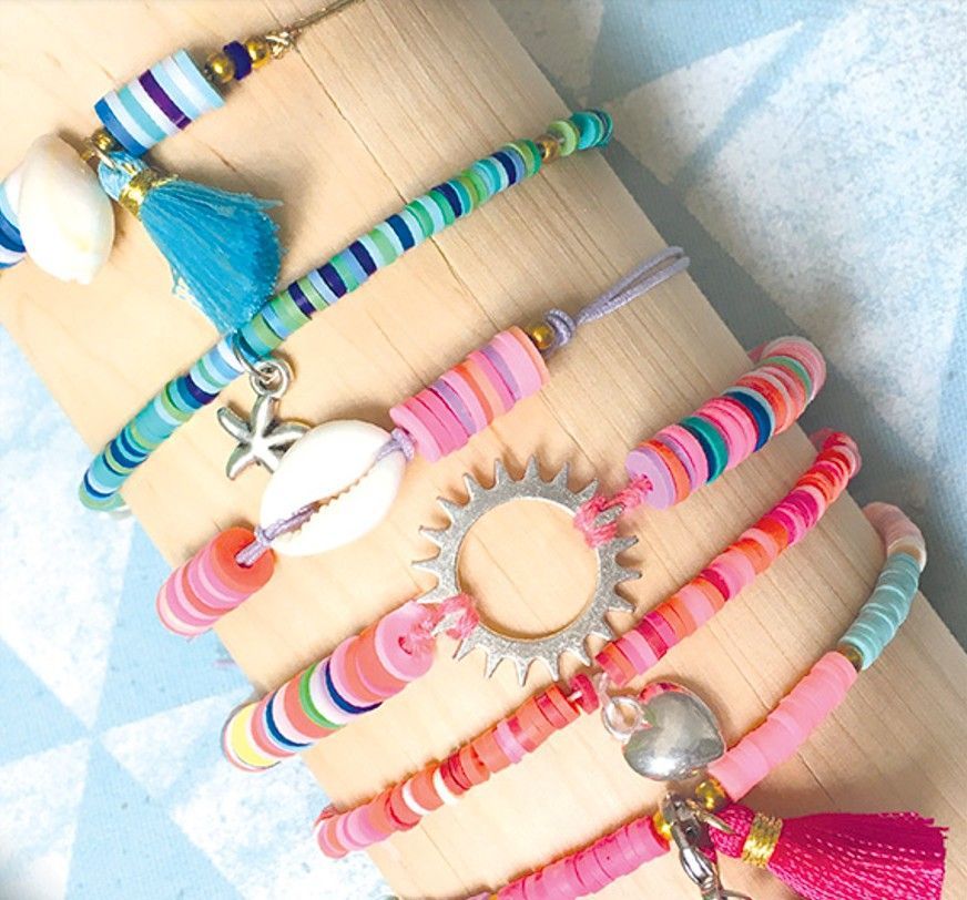 Sycomore - Create 6 Heishi bracelets