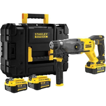 Stanley FatMax 18V SDS Plus Brushless Drill - 2 Joules - 2 4.0Ah Batteries - 3 Working Modes