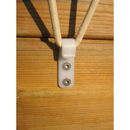 Winter and safety cover for wooden swimming pool - UBBINK - Rectangular 350x650 - Blue - Thickness 550gr