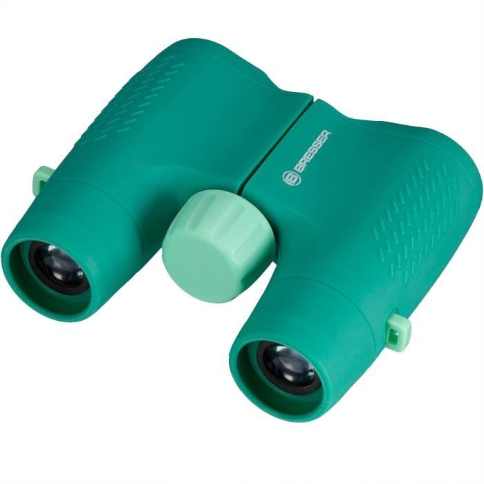 Robust children's binoculars - BRESSER JUNIOR - ergonomic - 6x magnification - green