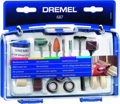 Dremel Kit for general work of 52 pieces 687