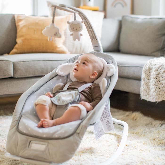 INGENUITY Automatic swinging bouncer - Cuddle Lamb