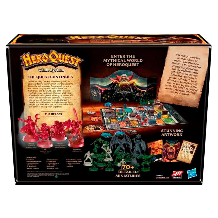 HeroQuest English board game