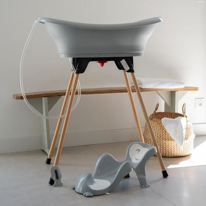 Thermobaby Vasco Thermobaby 5 in 1 blue flower bathtub - Made in France