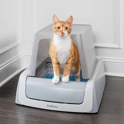 Petsafe - Bac a litter self -cleaning scoopfree 1.5 and its lid
