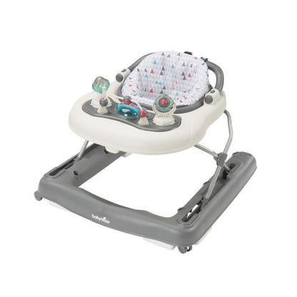 BABYMOOV Baby Walker-Pusher - Scalable - Compact folding - Musical, Zinc