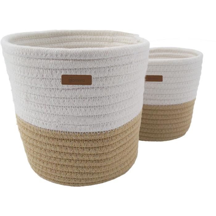 Storage baskets - DOMIVA - Honey Moon - Woven cotton