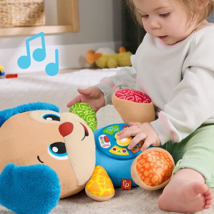 Fisher-Price-Laugh and Learn-Puppy Progressive Awakening-Musical Plush JFD20
