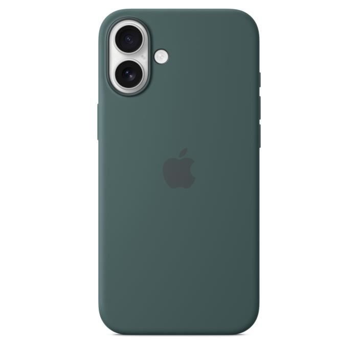 APPLE iPhone 16 Plus - Silicone Case with MagSafe - Lake Green