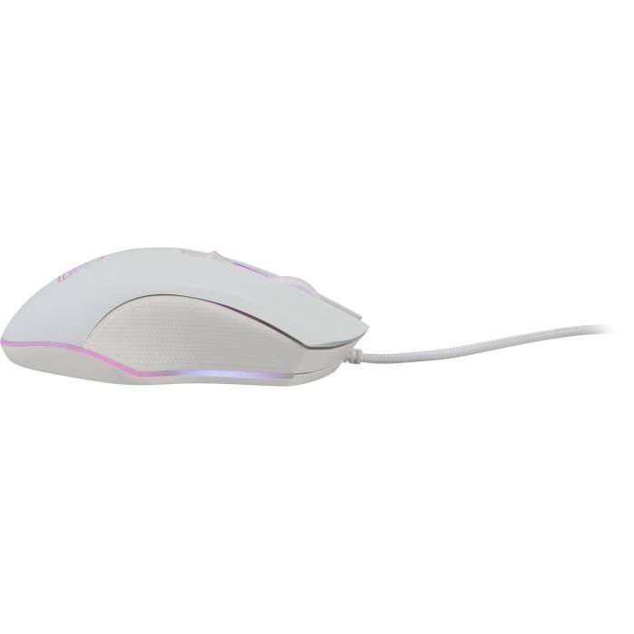 Wired Gaming Mouse - THE G-LAB - KULT HELIUM - White