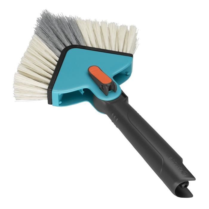 GARDENA Combisystem Wolf Head Broom - Non-Slip Handle