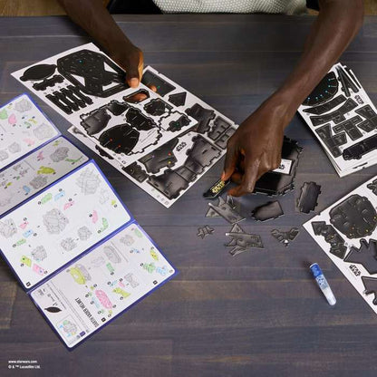 Spin Master Puzzle 4D Build Star Wars Star Wars Darth Vader Helmet 3D model figurine to assemble