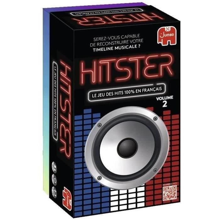 HITSTER 100% FRENCH SONG - Board game - DUJARDIN - Dive into the French musical world with HITSTER!