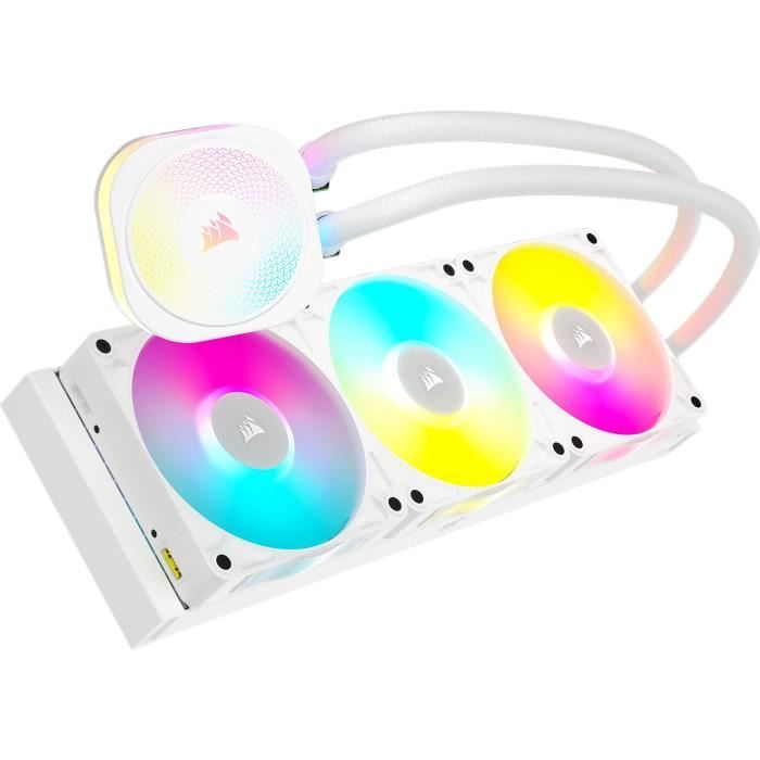 Watercooling - CORSAIR - iCUE LINK TITAN 360 RX - RGB - White