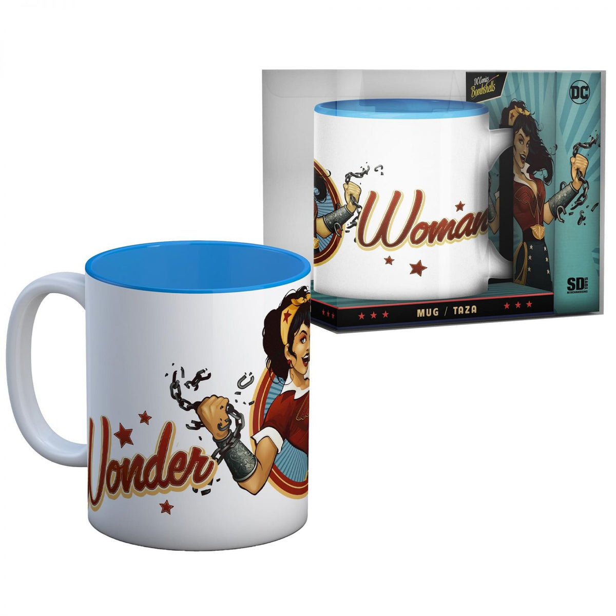 DC Comics Wonder Woman Chain Ceramic Mug