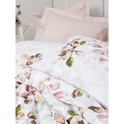 Bedding set - 1 duvet cover 220 x 240 cm + 2 pillowcases 60 x 60 cm - 100% cotton - Beige