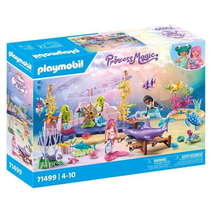 PLAYMOBIL 71499 Mermaid Pet Care Center
