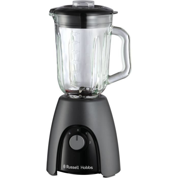 Blender - RUSSEL HOBBS - Desire Matte Charcoal - 650 W - 2 speeds + Pulse - Black
