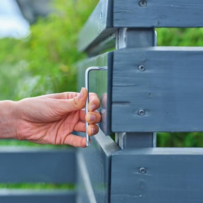 Bosch 9-Piece Torx Key Set (S2 Steel Multi-Keys TX8-TX40 Long Side Rust-Proof Surface, Storage Bar)