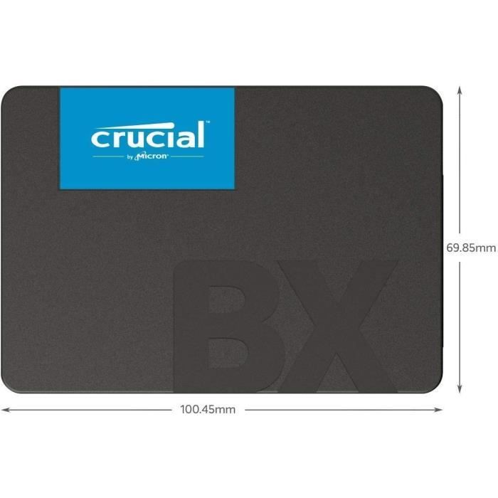 CRUCIAL - Internal SSD - BX500 - 1TB - 2.5 inches (CT1000BX500SSD1)