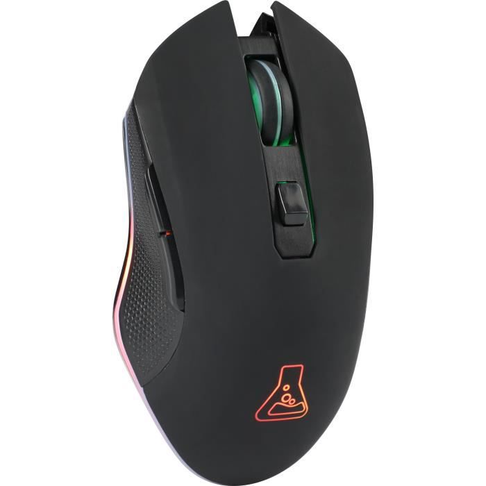 Retro backlit gaming mouse The G -LAB 3200DPI - Black
