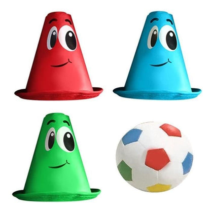STAMP Pack Foot Ball And 3 Cones