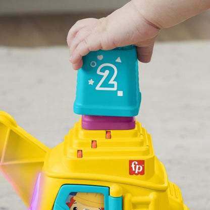 Fisher-Price-La Calculo'Grue-Blocks with sound and light effects HXF48