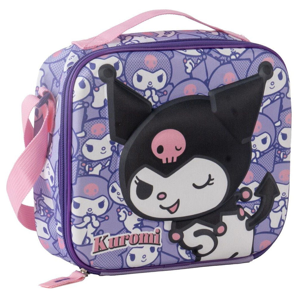 Hello Kitty Kuromi 3D lunch bag