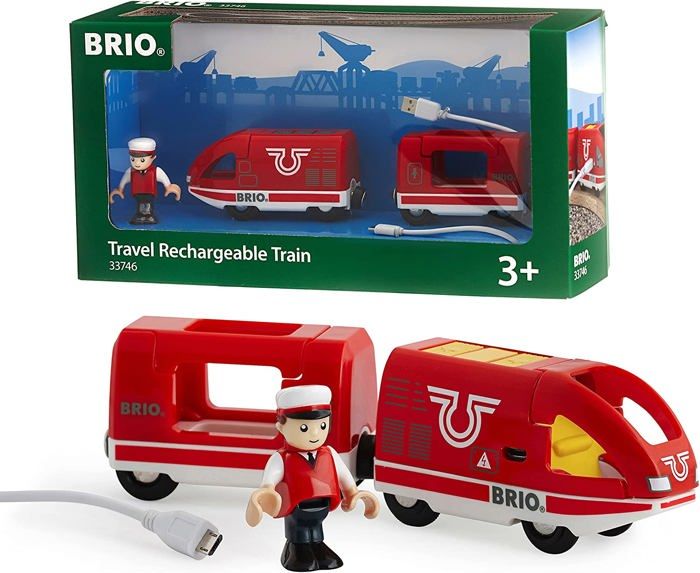 BRIO World - 33746 - Rechargeable Traveler Train