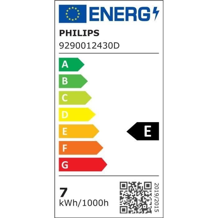 Standard LED Philips Non -Dimmable LED - Decoli Glass - E27 - 60W - Hot white