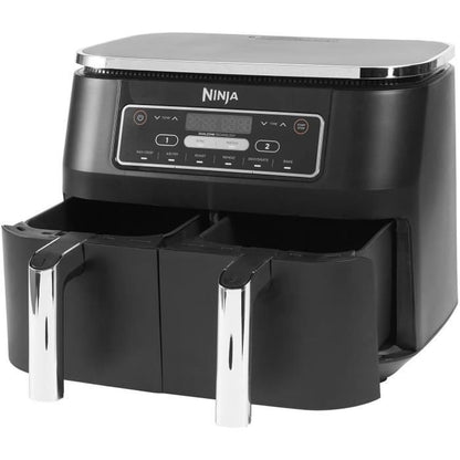 Ninja Foodi AF300EU - Dual Zone Oil Fryer - Sync functions, match - 6 cooking modes - 7.6L - 2400W