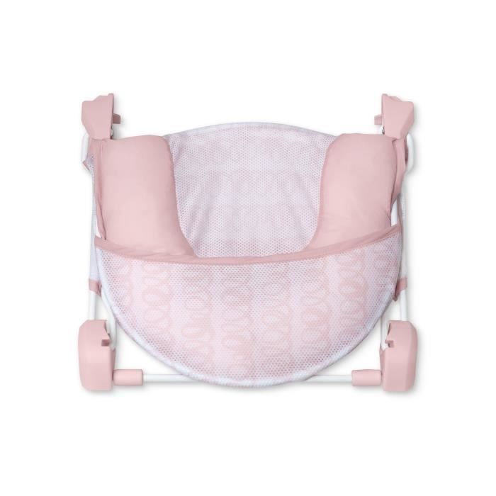 INGENUITY Foldable Baby Girl Bath Seat Pink