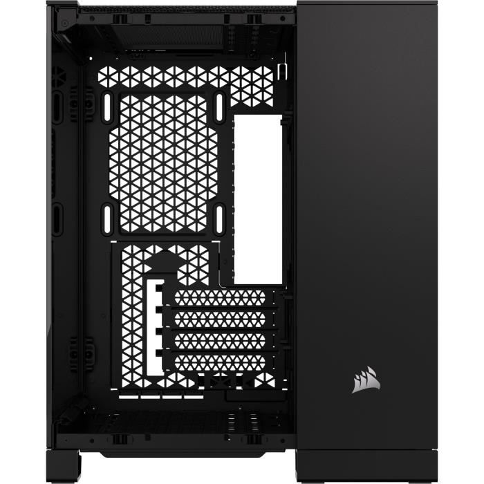 PC case - CORSAIR - 2500X Tempered Glass Micro ATX Dual Chamber - Black