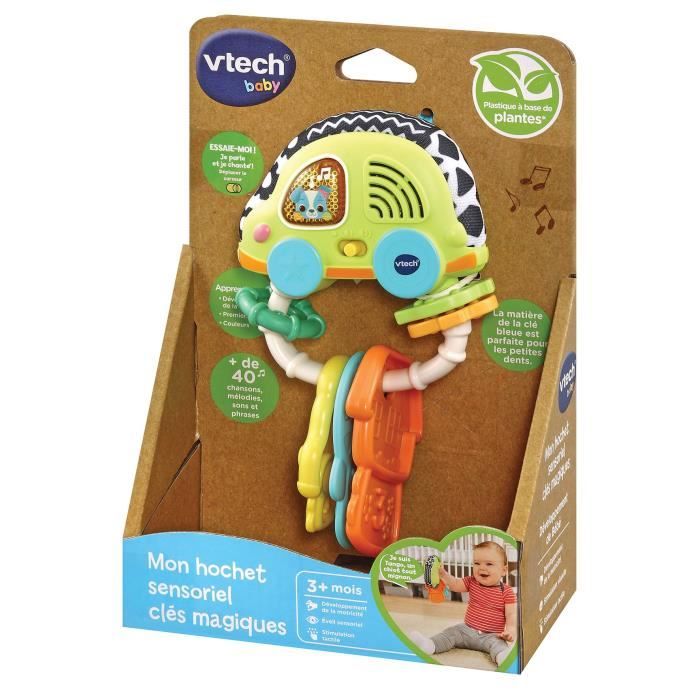 VTECH BABY - My sensory rattle Magic Keys (Bioplastic)