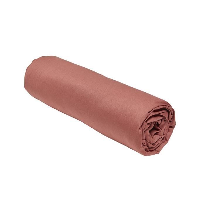 TODAY ESSENTIAL TODAY CHARD - 90 x 190 cm - 1 person - 100% UNA COTTON - TERRACOTTA