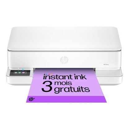 HP Envy 6110e Color Inkjet All-in-One Printer - Copy Scan - 3 months of Instant Ink included with HP+