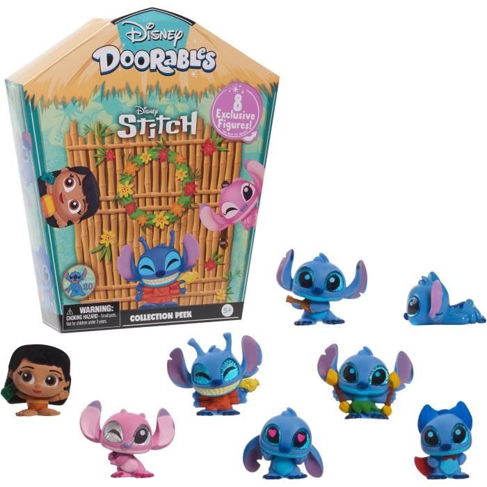 Collectible figurines - DISNEY - Stitch Collector's Box - 8 exclusive figurines including 1 rare one