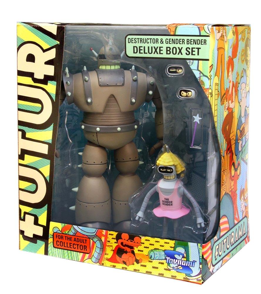 Futurama Destructor & Gender Bender Exclusive Deluxe Box Set