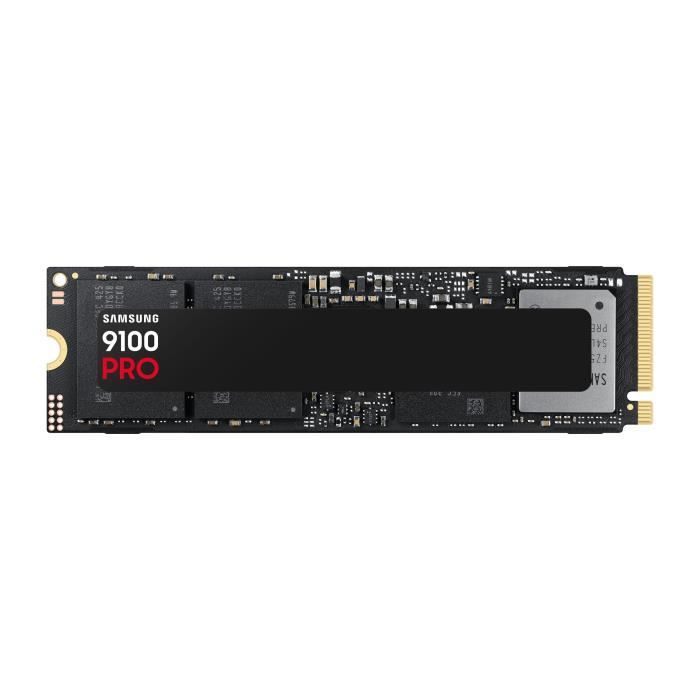 Samsung - 9100 PRO - Internal SSD - NVMe M.2 PCIe 5.0 x4 - 2 TB - Read speed up to 14,800 MB/s - MZ-VAP2T0BW