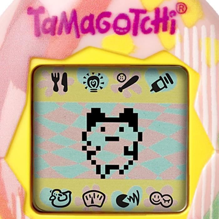 Bandai - Tamagotchi - Original Tamagotchi - Art Style - Virtual Electronic Pet with Screen, 3 Buttons and Games - 42883