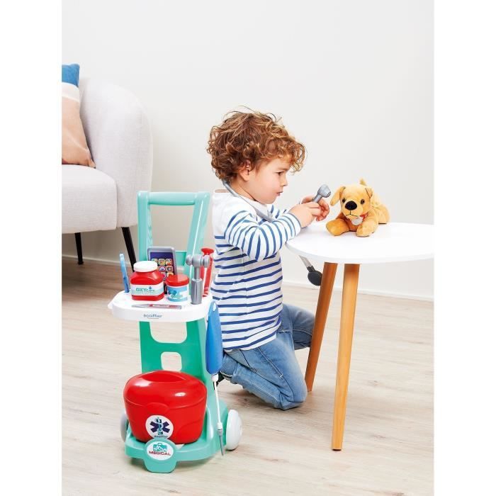 Medical cart - ECOIFFIER - 1902 - Treating the sick