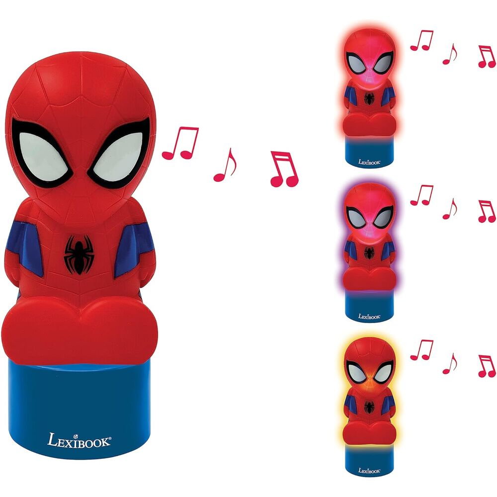 Marvel Spiderman Speaker with night light