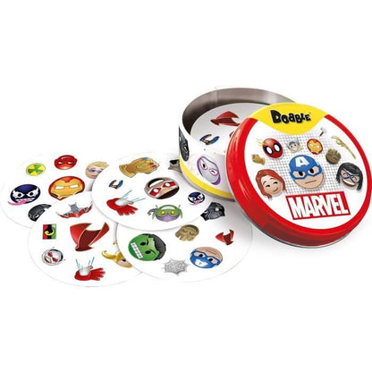 Party game - ASMODEE - Dobble: Marvel Emoji (Eco Sleeve) - 6 years old - Outdoor - Mixed