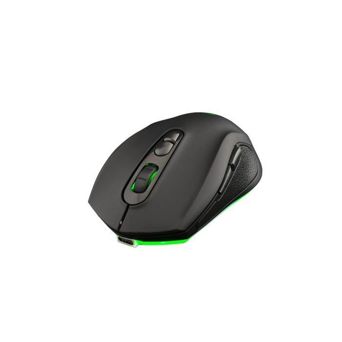 Wireless Gaming Mouse - The G-Lab - KULT-KRYPTON - Black