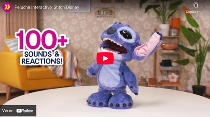 Disney Stitch Interactive plush toy